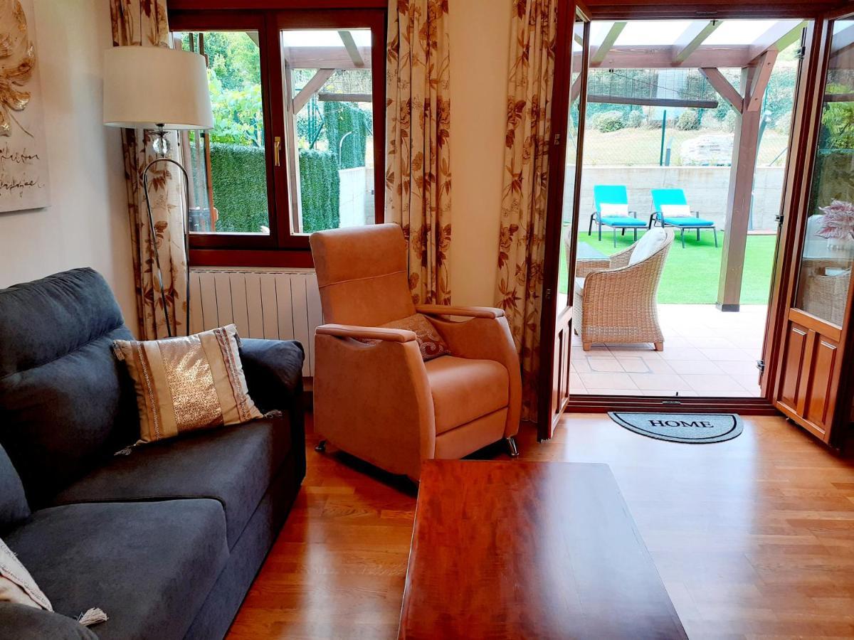 Apartamento Con Jardín Marblés Ezcaray Extérieur photo